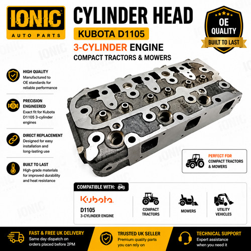 Bare cylinder head kubota - head,